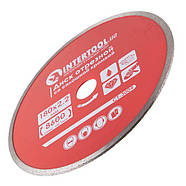 Диск алмазний відрізний з суцільною кромкою INTERTOOL CT-3009, фото 3