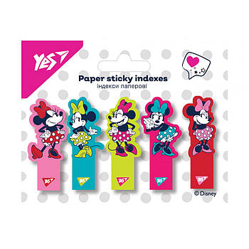 Закладки-індекси липкі паперові 15х50 100арк (5*20) Yes Minnie Mouse 170312