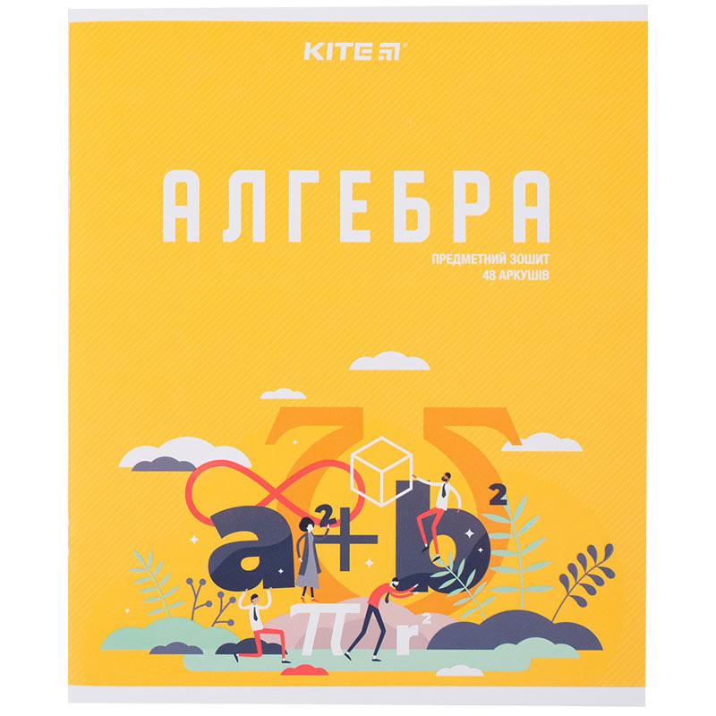 Зошит шкільний А5+ 48арк Kite предметний кл. Urban Алгебра K23-240-32