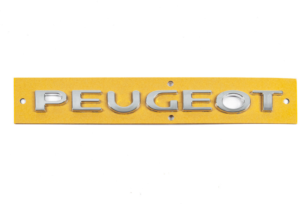 Напис Peugeot 8665.VF (180мм на 16мм) для Peugeot 308 2007-2013 рр