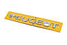 Напис Peugeot 8665.VF (180мм на 16мм) для Peugeot 308 2007-2013 рр, фото 3