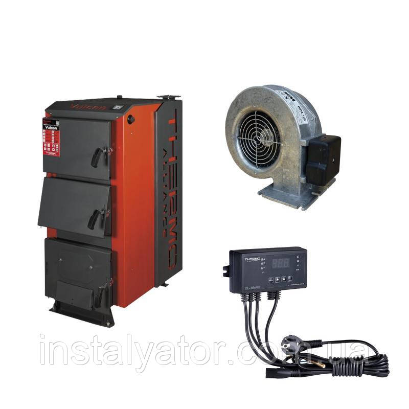 Thermo Alliance Vulcan V 3.0 Котел твердопаливний сталевий SF 35 + Вентилятор котла до 40 кВт, "M Plus M" +, фото 1