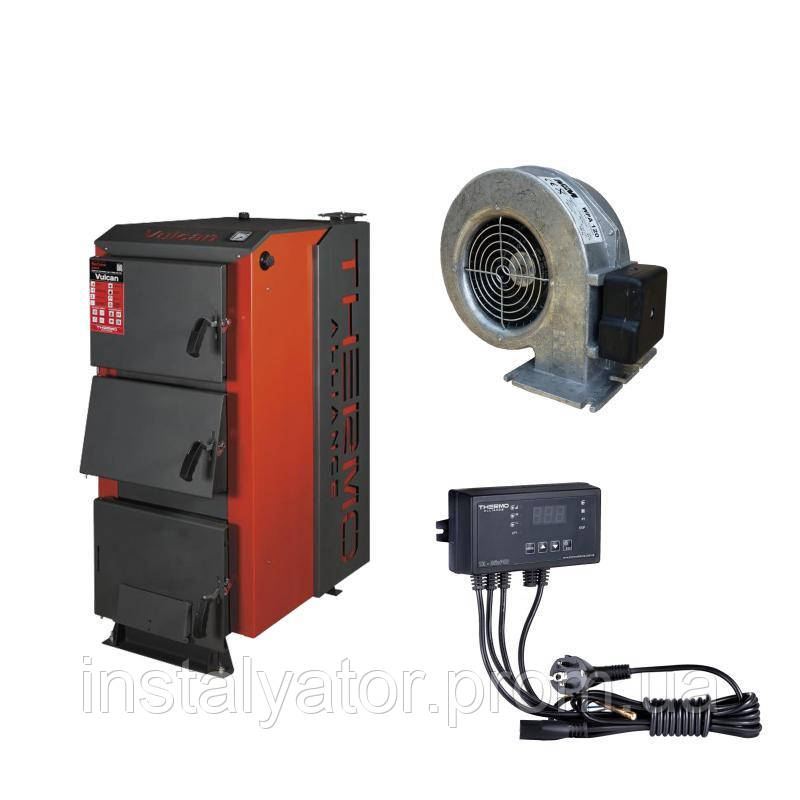 Thermo Alliance Vulcan V 3.0 Котел твердопаливний сталевий SF 15 + Вентилятор котла до 40 кВт, "M Plus M" +