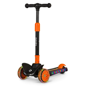 Дитячий самокат Lionelo TIMMY ORANGE BLACK