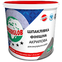 Шпаклівка фінішна акрилова для внутрішніх робіт 1,5кг