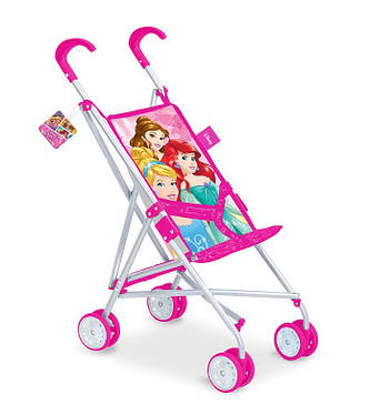 Коляска для ляльок Disney Princess металічна річна 8 крутих коліс, фото 1