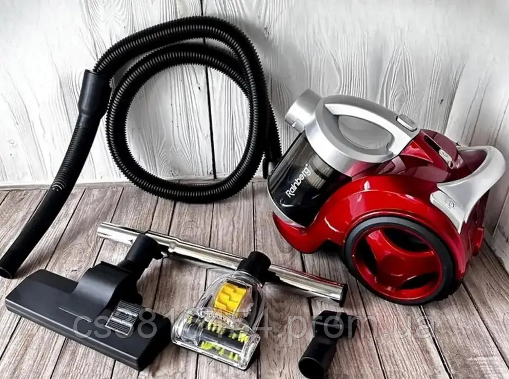 Купить Пылесос контейнерный rainberg,Пылесос с турбощеткой без мешка ...