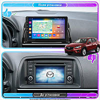 Al Штатная магнитола для Mazda CX-5 I 2011-2015 экран 9" 2/32Gb CarPlay 4G Wi-Fi GPS Prime Android
