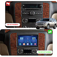 Al Штатная магнитола для Chevrolet Tahoe III 2006-2014 экран 10" 2/32Gb 4G Wi-Fi GPS Top Android