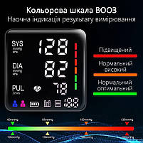 Тонометр-автомат на плече ALPHAMED, точний тискомір апарат вимірювач тиску та пульсу. Автоматичний тонометр, фото 5