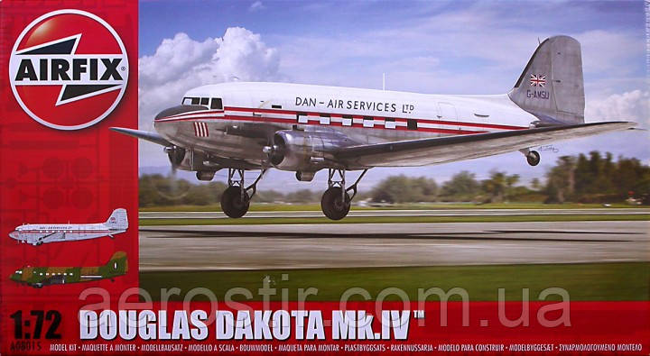 Літак DOUGLAS DAKOTA Mk.IV 1/72 AIRFIX 08015