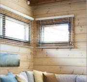 Внутрішня обробка дерев'яних стін і стелі