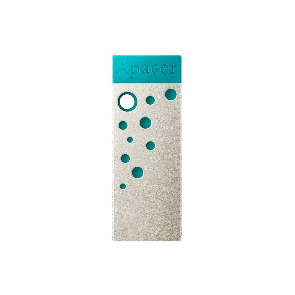 USB Флеш-накопичувач 64GB Apacer AH11J Turquoise Green (AP64GAH11JG-1)