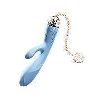 Смартвібратор-кролик Zalo — Rosalie Royal Blue - SO6665