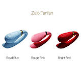Смартвібратор для пар Zalo — Fanfan Bright Red - SO6670, фото 9