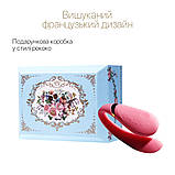 Смартвібратор для пар Zalo Fanfan set Rouge Pink, пульт ДК - SO6672, фото 4