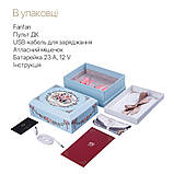 Смартвібратор для пар Zalo Fanfan set Bright Red, пульт ДК - SO6673, фото 8