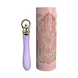 Вібратор для точки G із підігрівом Zalo Sweet Magic - Courage Fantasy Violet - SO6675, фото 8