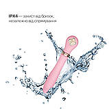 Пульсатор із підігрівом Zalo Sweet Magic - Desire Fairy Pink, турбо режим - SO6678, фото 5