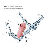 Набір 3в1 Zalo – UNICORN Set Pink, віброяйце, пульсатор, вакуумний стимулятор - SO6687, фото 5