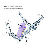 Набір 3в1 Zalo – UNICORN Set Violet, віброяйце, пульсатор, вакуумний стимулятор - SO6688, фото 5