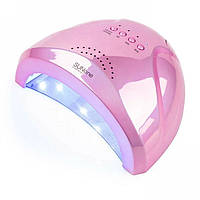 Лампа для манікюра Uv-Led SUN One professional 48 вт mirror pink (дзеркально-рожева)
