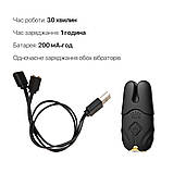 Смарт-вібратор для грудей Zalo - Nave Obsidian Black, пульт ДК, робота через додаток - SO7490, фото 6