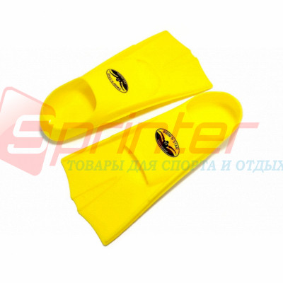 Ласти короткі для басейну. Р. 39-41.TE-2737-1 Жовті, фото 1