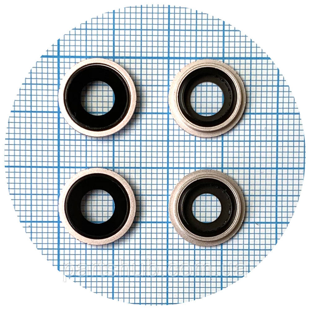 Скло камери Apple iPhone 13, iPhone 13 Mini (з рожевим кільцем - 2 шт), фото 1