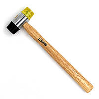 Молоток рихтовочный Kubis 35 мм сменный боёк резина/полиуретан, деревянная ручка (02-02-4035)