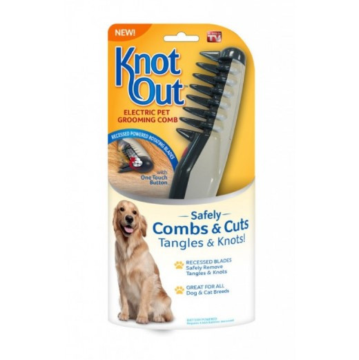 Електричний гребінець для тварин Кпот out electric pet grooming comb WN-34