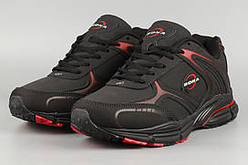 Кросівки чоловічі чорні Bona 925G Бона Розміри 41 43 44