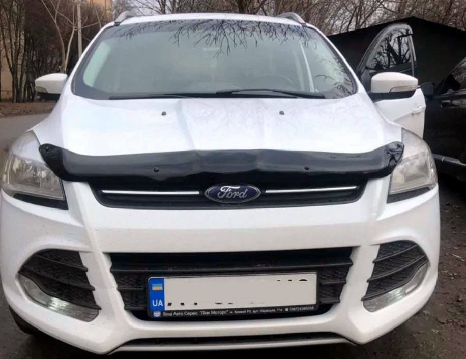 Дефлектор капота (мухобійка) Ford Escape 2013-2016 (Cappafe)