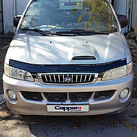 Дефлектор капота (мухобойка) Hyundai H200 1998-2005 (Cappafe)