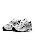 Чоловічі кросівки New Balance 530 Silver Navy White Premium, фото 4