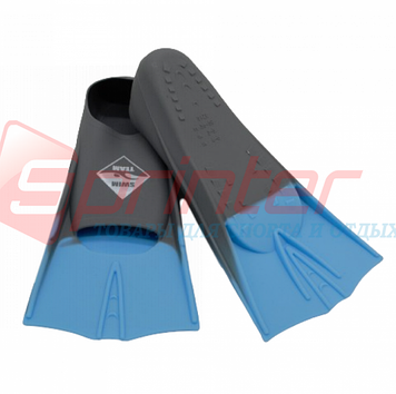 Ласти для плавання 30-32, сіро-блакитні. ТЕ-2737-2