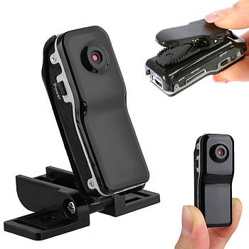 Компактна міні камера Mini MD80, 2MP / Мікрокамера кольорова для відеоспостереження
