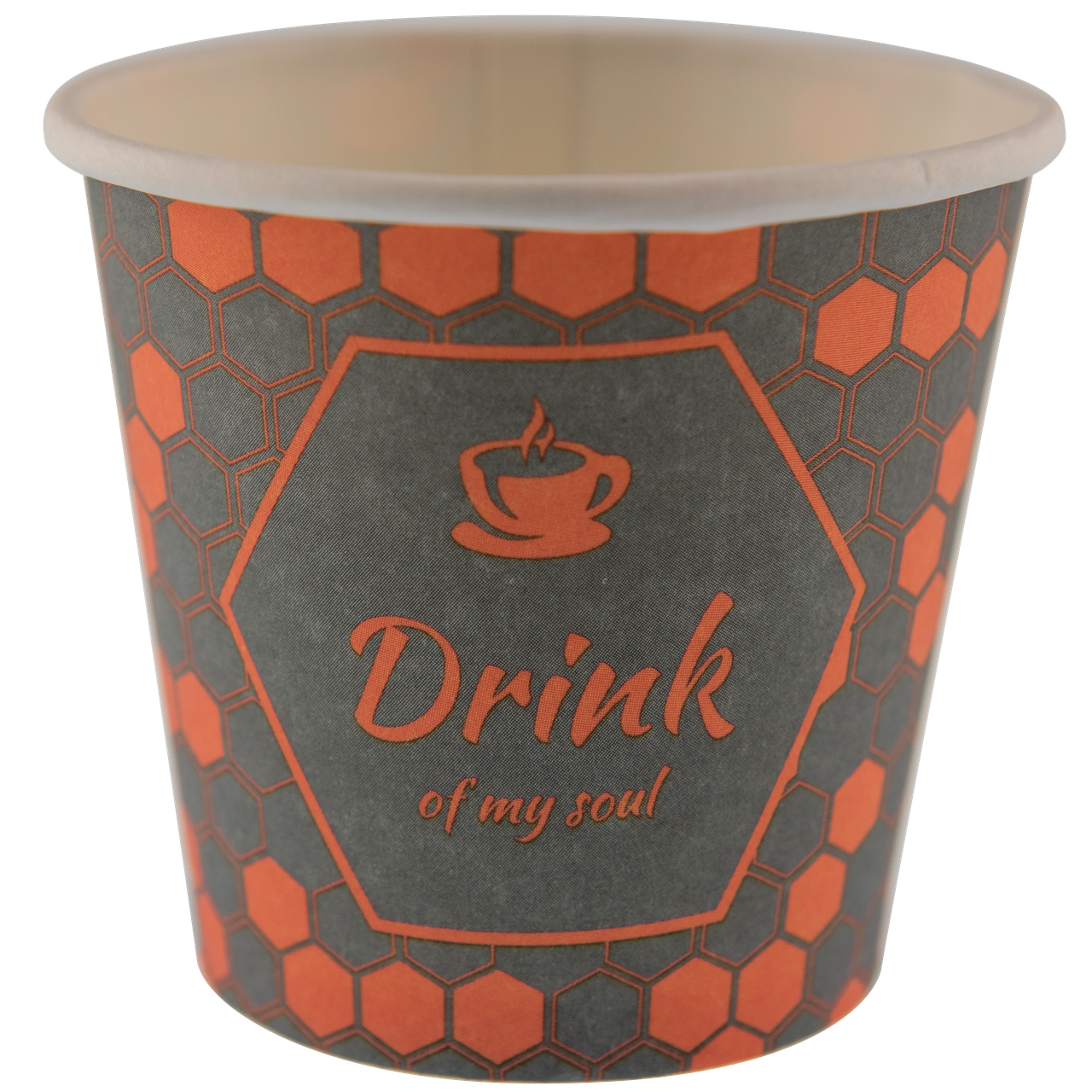 Стакан 1-шаровий з малюнком "Drink" - 110мл (50шт)