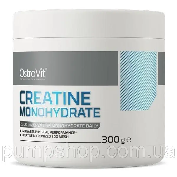 Креатин моногідрат OstroVit Creatine Monohydrate 300 г