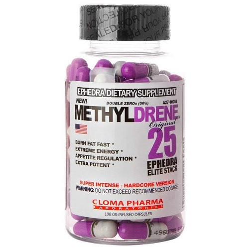 Жироспалювач Cloma Pharma Methyldrene Elite (100 капсул.), фото 1