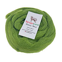 Spagoyarn FELT WOOL (Фелт Вул) № 87012 мох (Пряжа 100% вовна, нитки для фелтинга)