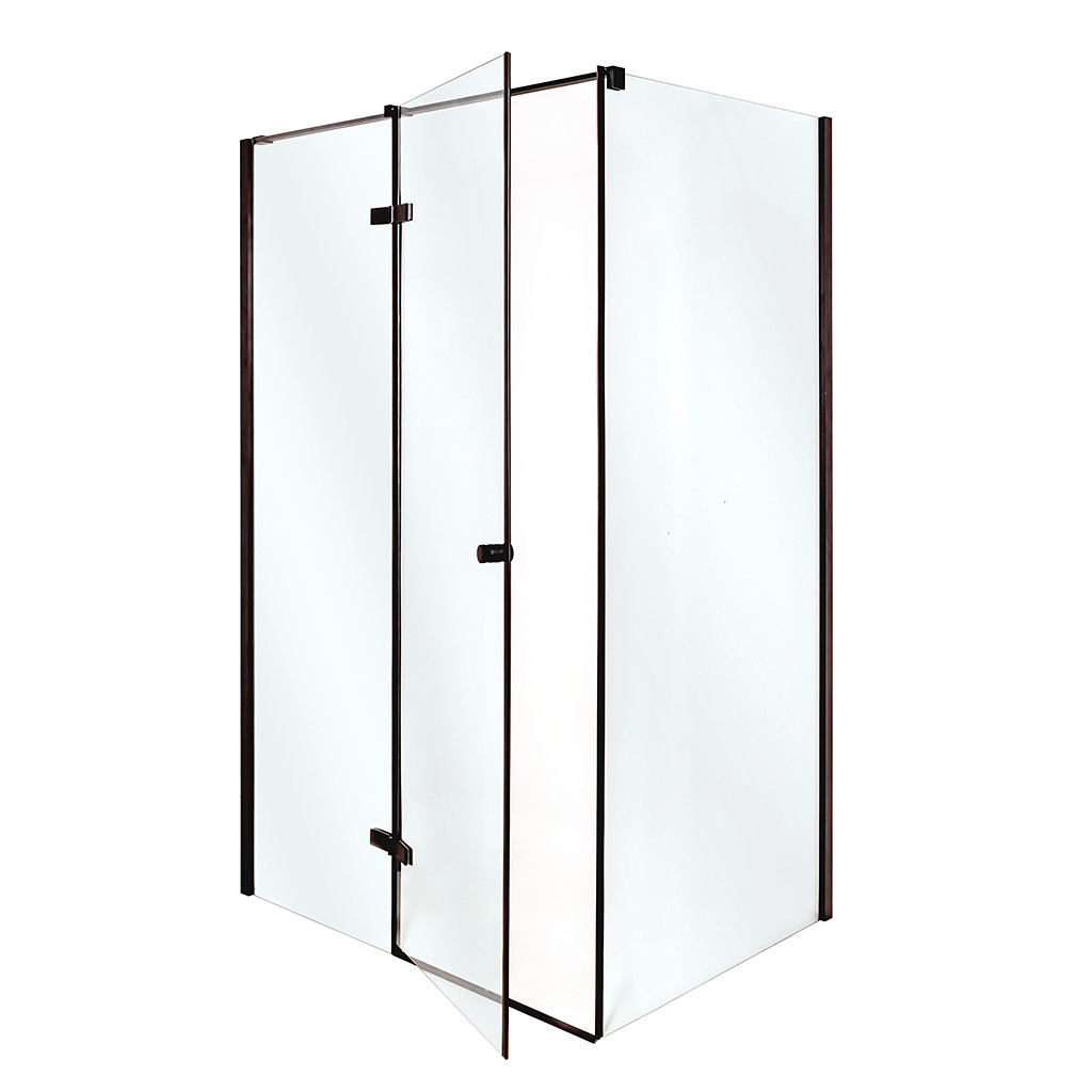 Душова кабіна Adriana Black L 120х90х195 без піддона