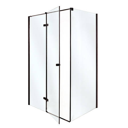 Душова кабіна Adriana Black L 120х90х195 без піддона, фото 1