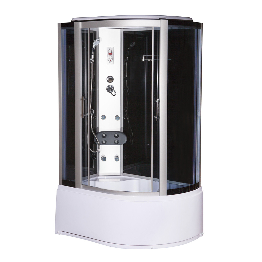 Гідробокс 167 L RC Clear лівий 120х80 глибокий піддон