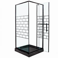 Душова кабіна VIVIA BERTA 90х90х205 дрібний піддон, фото 2