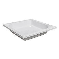 Піддон 90х90х25 см середній квадратний Besco Ares (Польща), фото 3