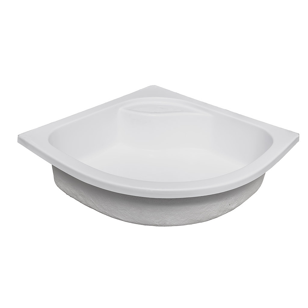 Піддон глибокий кутовий Diper I 80х80х24/35