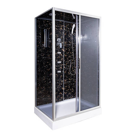 Гідробокс 120х80x210 низький піддон TKF, фото 1