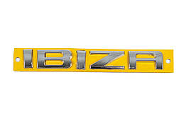 Напис Ibiza для Seat Ibiza 2017- рр. ABS-пластик
