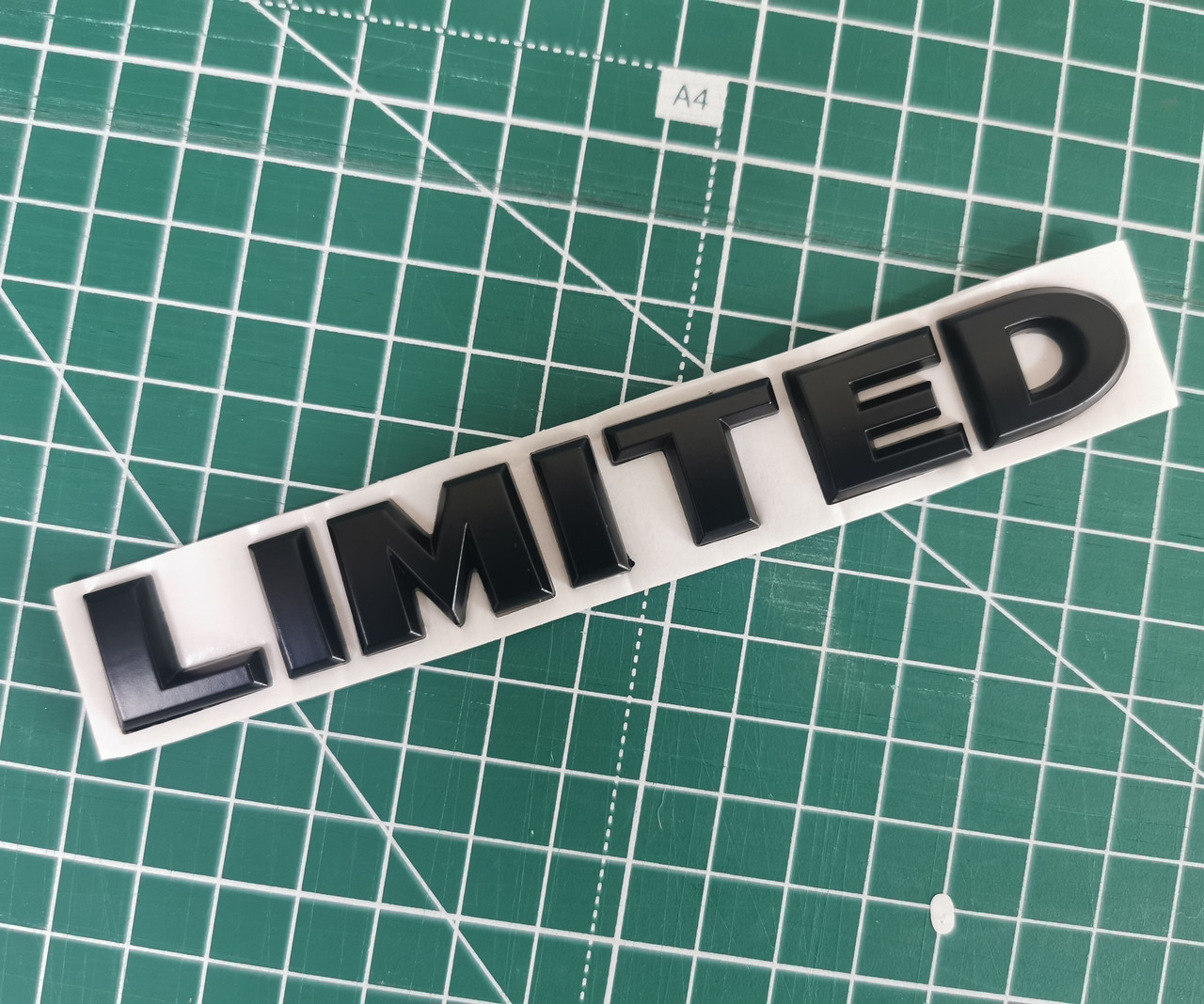 3D-емблема — Limited чорна, фото 1